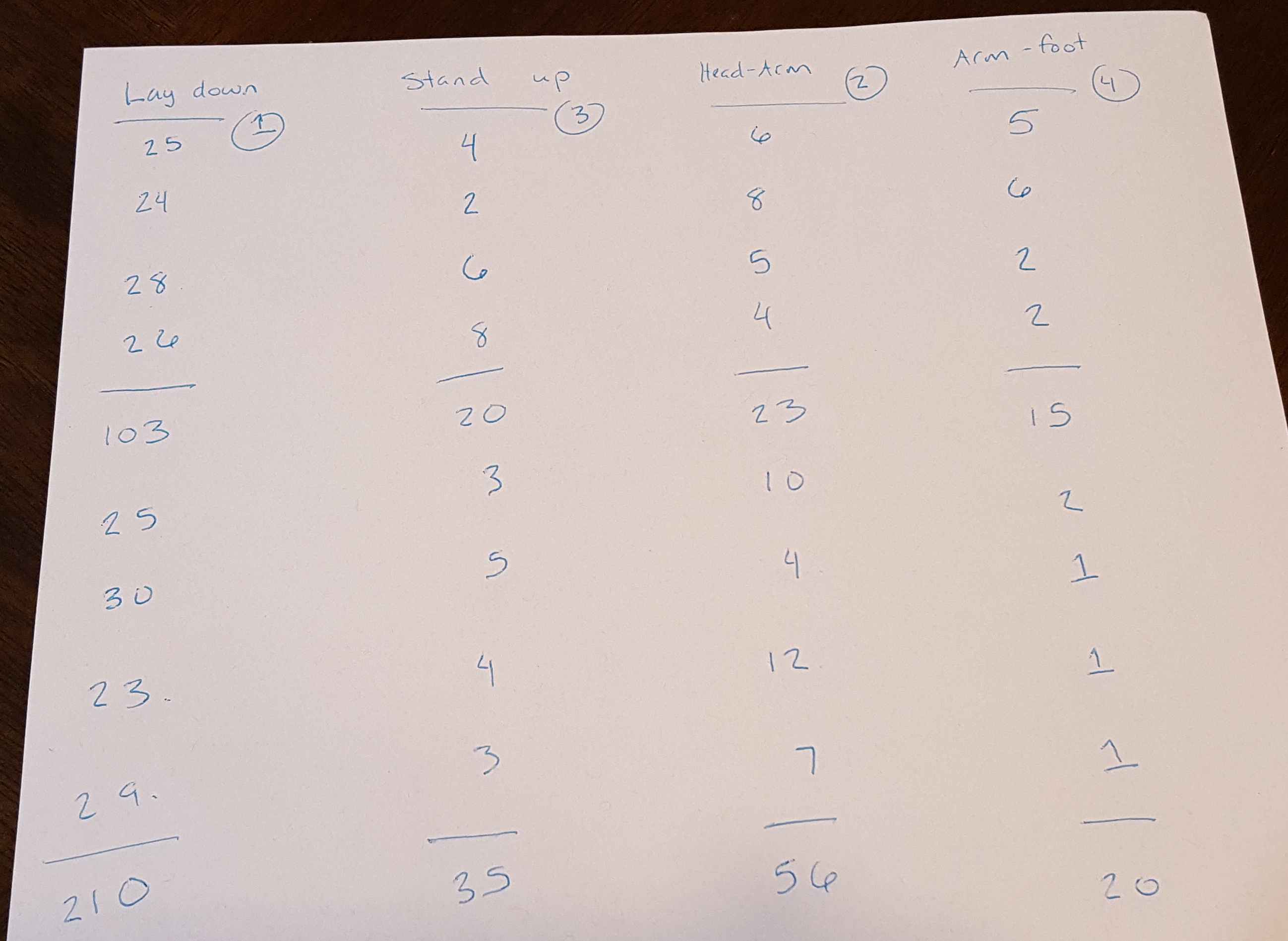 Carcassonne pieces tallied